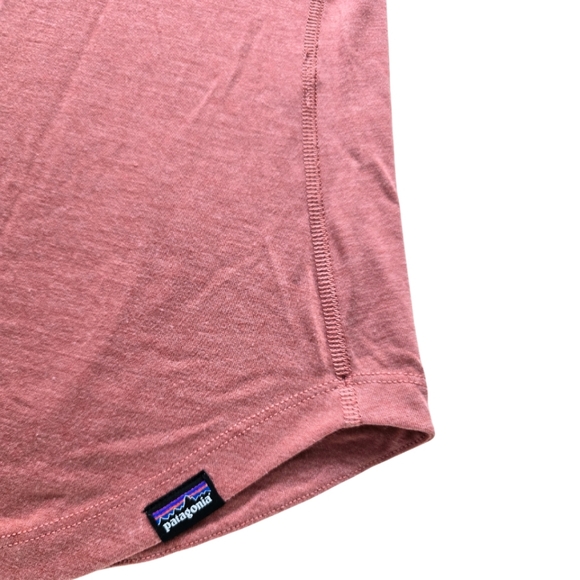 PATAGONIA Tank Top Shirt Women XS Capilene Cool Trail Hiking Outdoors Star Pink - Picture 2 of 4